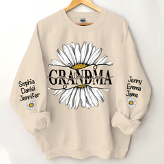 Lofaris Daisy Grandma We Love You Customized Sweatshirt