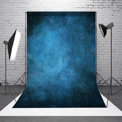 Lofaris Dark Blue Cool Abstract Backdrop For Photography