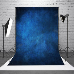 Lofaris Deep Blue Cool Abstract Portrait Cloth Backdrops