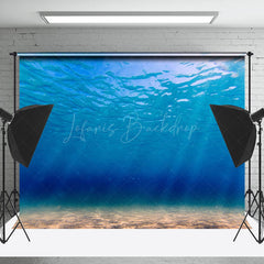 Lofaris Deep Sea Sandy Seabed Natural Scenery Photo Backdrop