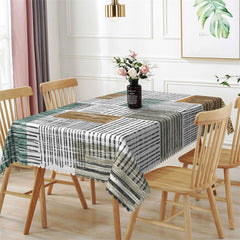 Lofaris Desolate Autumn Lines Rectangle Tablecloth