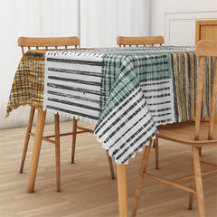 Lofaris Desolate Autumn Lines Rectangle Tablecloth