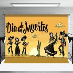 Lofaris Dia Delas Muertos Desert Daytime Celebration Backdrop