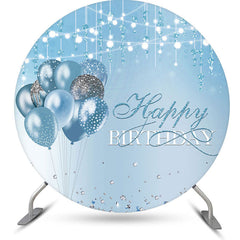 Lofaris Diamond Strings Balloon Circle Birthday Backdrop