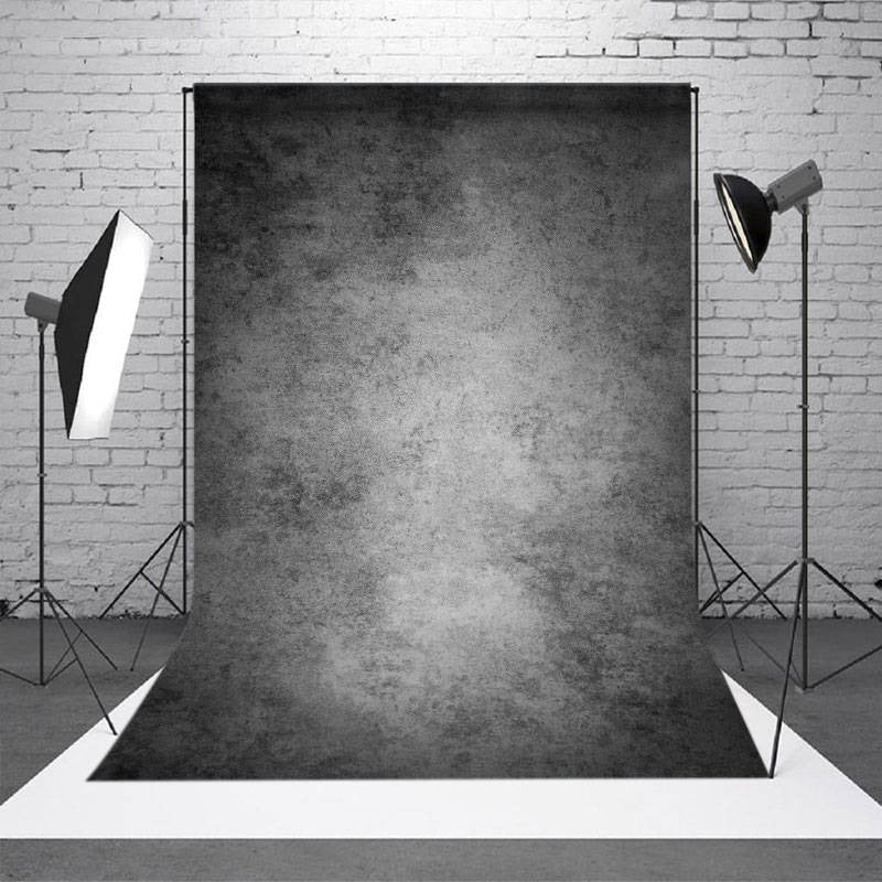 Lofaris Dirty Grey Abstract Texture Backdrop For Photography