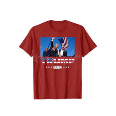 Lofaris Donald Trump 2024 Survived Election Rally MAGA T-Shirt