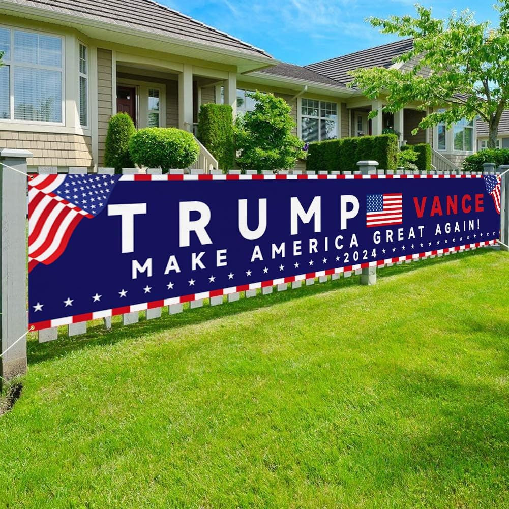 Lofaris Donald Trump Vance President Election Garden Sign