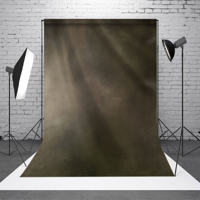 Lofaris Drak Brown Light Vintage Textured Photo Backdrop