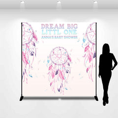 Lofaris Dream Big Dreamcatcher Custom Baby Shower Backdrop