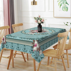 Lofaris Elegant Floral Sweet Rectangle Tablecloth