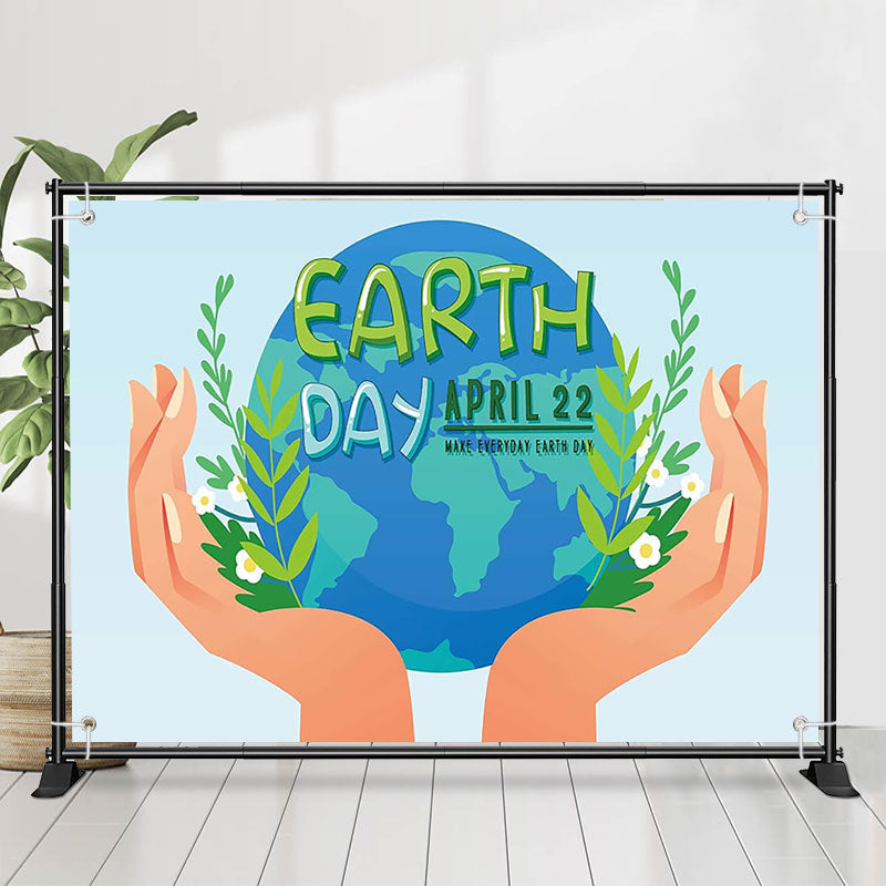 Lofaris Environmental Protection Earth Day Theme Backdrop