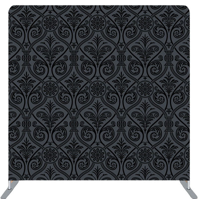 Lofaris Europe Classic Pattern Grey Fabric Party Backdrop Cover