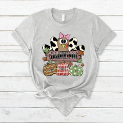 Lofaris Fall Chicken Pumpkin Thanksgiving Grandma T - Shirt