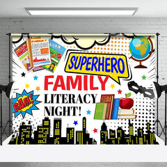 Lofaris Family Literacy Night Books World Book Day Backdrop