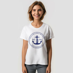 Lofaris Family Reunion Nautical Anchor Monogram T-Shirt