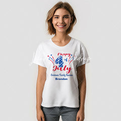 Lofaris Family Reunion Party 4th of July Custom T-Shirt