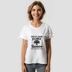 Lofaris Family Reunion Vacation Custom Name TShirt