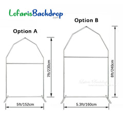 Lofaris Farm Barn Arch Backdrop Stand Frame Party Prop