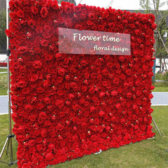 Lofaris Fashion Artificial Red Flower Wall Decor For Wedding