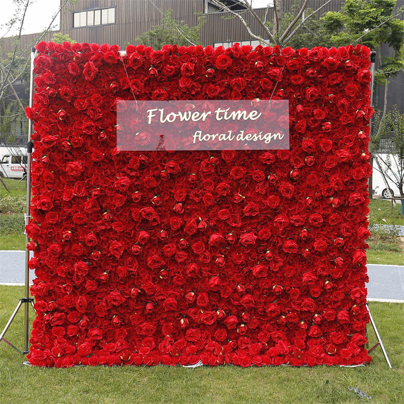 Lofaris Fashion Artificial Red Flower Wall Decor For Wedding