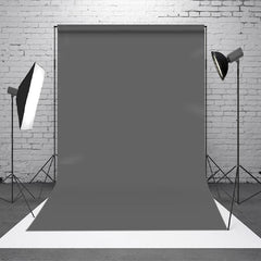 Lofaris Fashion Simple Solid Gray Photo Studio Backdrop