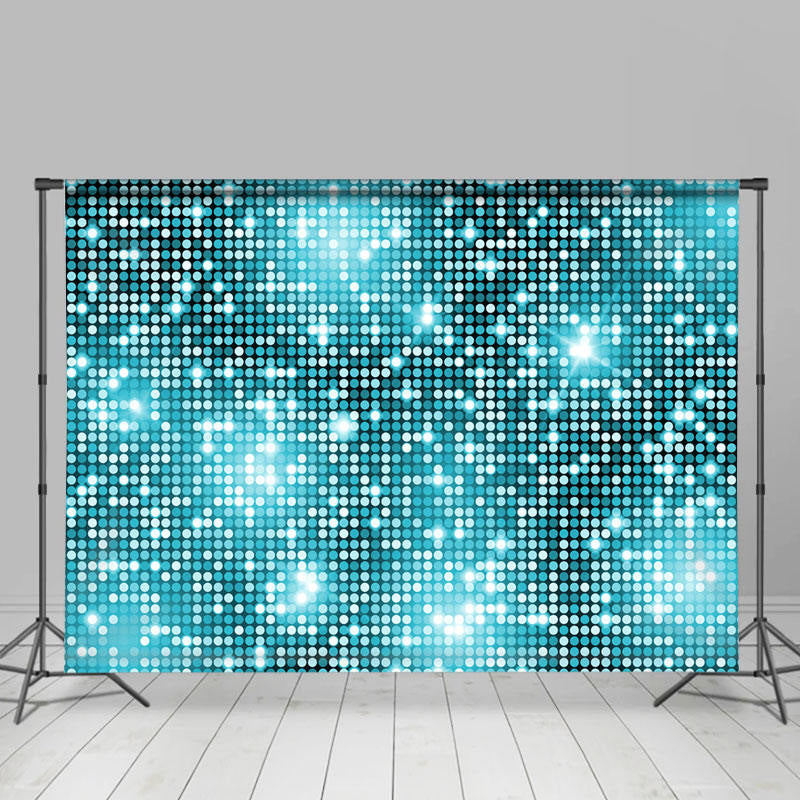 Lofaris Fashionable Blue Sequin Glitter Party Backdrop