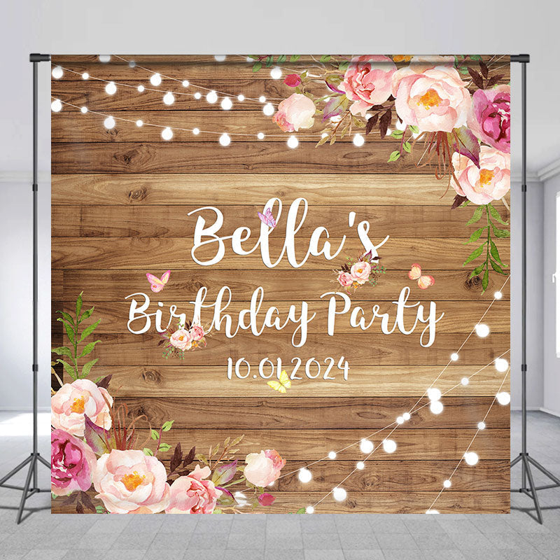 Feliz Cumpleanos Custom Birthday Party Backdrop - Lofaris