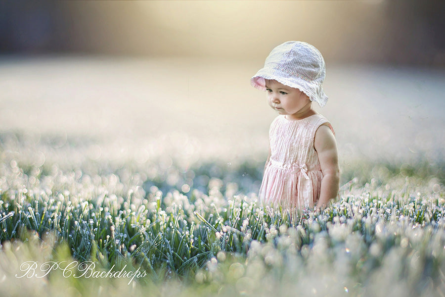 Lofaris Field Flowers Spring Wedding Backdrop For Portrait