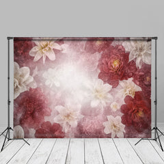 Lofaris Fine Art Soft Pink Floral Backdrop For Photo Booth