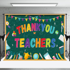 Lofaris Flags Blackboard Teacher Appreciation Week Backdrop