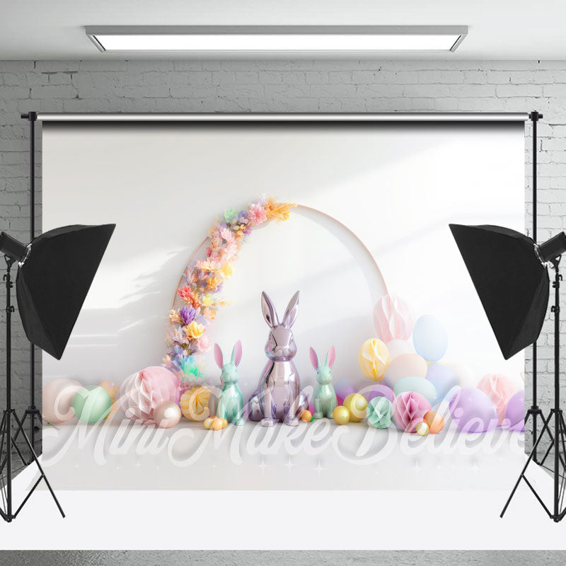 Lofaris Floral Paper Ball Rabbit Craft Photography Backdrop