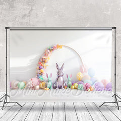 Lofaris Floral Paper Ball Rabbit Craft Photography Backdrop