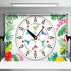 Lofaris Floral Plant Its 5 Oclock Somewhere Party Backdrop