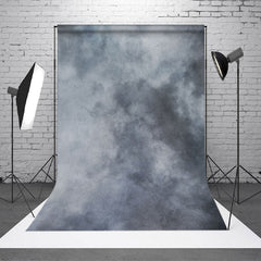 Lofaris Foggy Grey Marble Texture Photo Booth Background