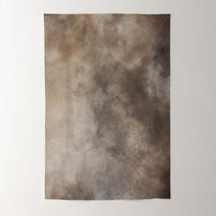 Lofaris Foggy Light Brown Grey Abstract Photo Booth Backdrop