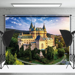 Lofaris Forest Bojnice Castle Nature Photography Backdrop