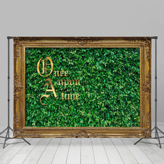 Lofaris Frame Once Upon A Time Greenery Wedding Backdrop