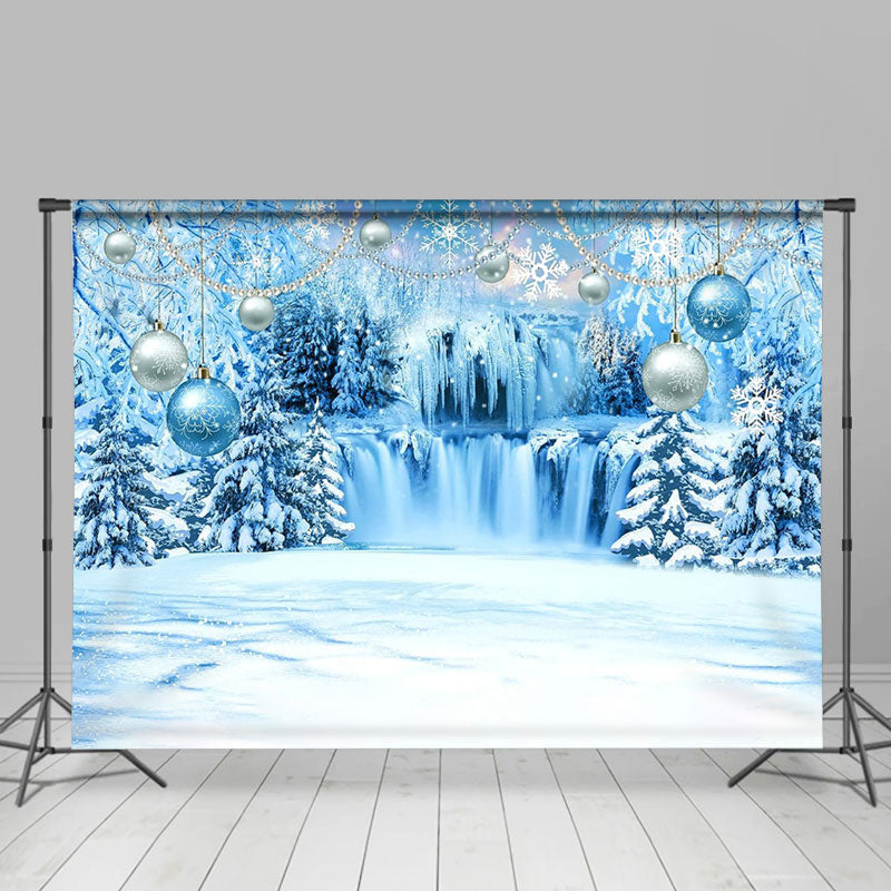 Lofaris Frozen Crystal Pendant Ice World Winter Backdrop