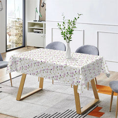 Lofaris Full Of Lavender Flowers Rectangle Tablecloth