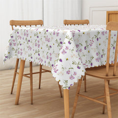 Lofaris Full Of Lavender Flowers Rectangle Tablecloth