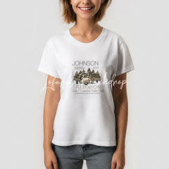 Lofaris Fun Camping Retro Custom Family Reunion T-Shirt