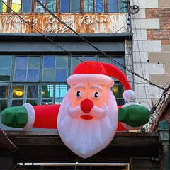 Lofaris Funny Flying Santa Christmas Inflatable Outside Decor