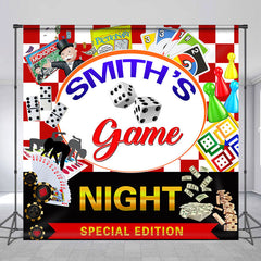 Lofaris Game Night Special Edition Custom Party Backdrop