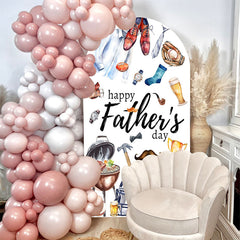 Lofaris Gifts Rugby Fathers Day Semicircle Arch Backdrop