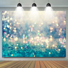 Lofaris Glitter Mermaid Bokeh Photography Wedding Backdrop