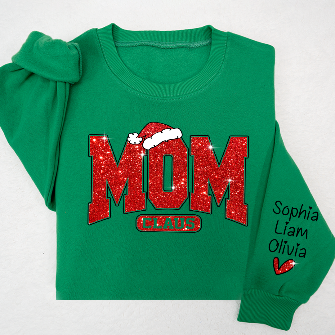 First Christmas As A Mom - Design Shirt, Step Mom Gifts For Christmas