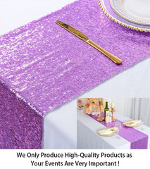 Lofaris Glitter Sequin Table Runner for Holiday Event Decors