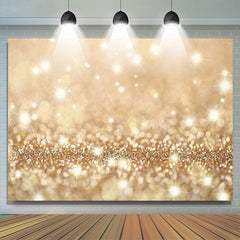 Lofaris Gold Glitter Spot Bokeh Photoshoot Wedding Backdrop