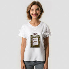 Lofaris Gold Silver Stripe Family Reunion Custom T-Shirt