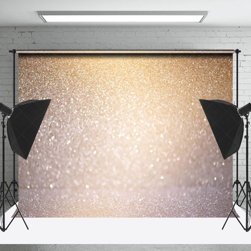 Lofaris Gold Sliver Glitter Portrait Photography Backdrop